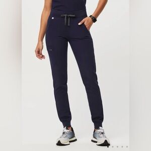 Figs Zamora Jogger Scrub Pants, Navy, Size XS